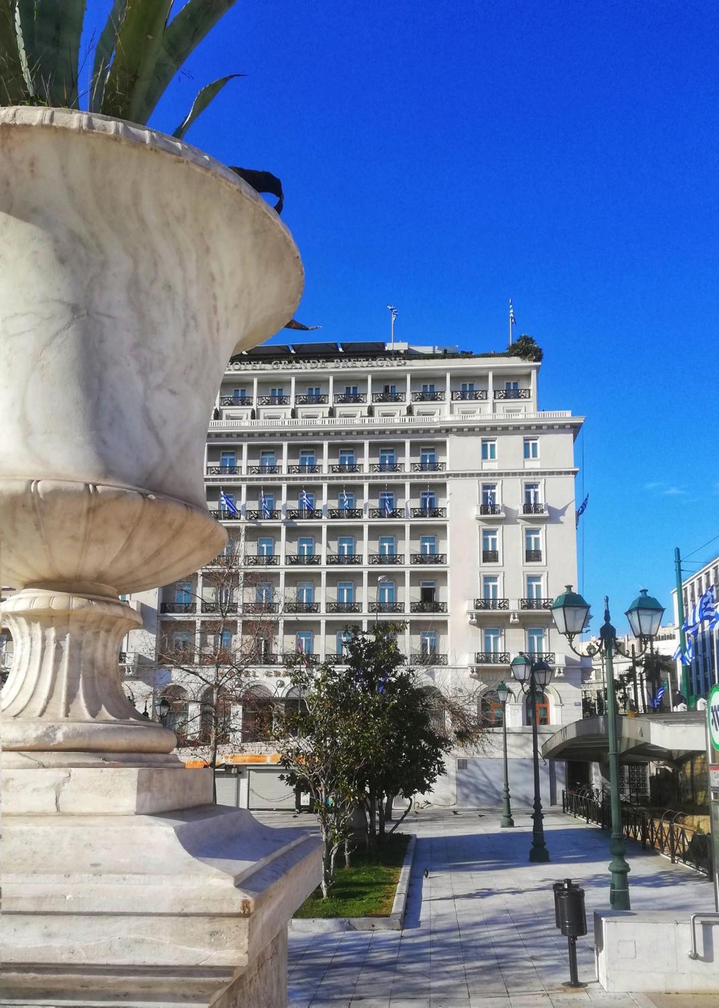 Athens *Blue Grand Suite *Di Giorgio Central Apartment Esterno foto