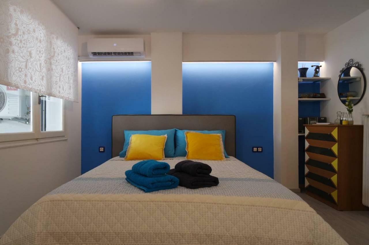 Athens *Blue Grand Suite *Di Giorgio Central Apartment Esterno foto